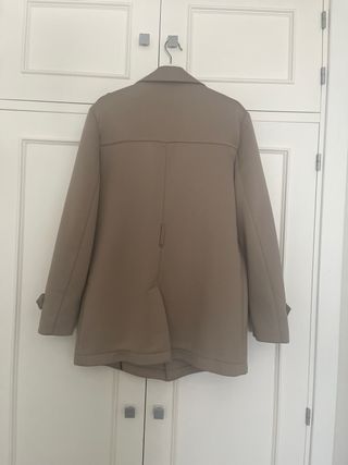 Chaquetón Zara Hombre Talla L Beige