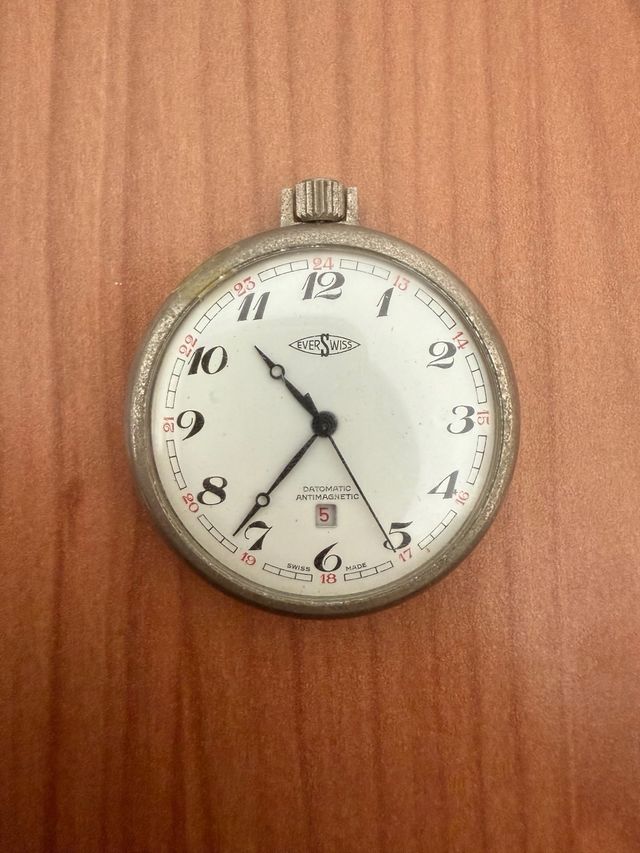 Raro orologio da taschino ferroviario
Ever Swiss