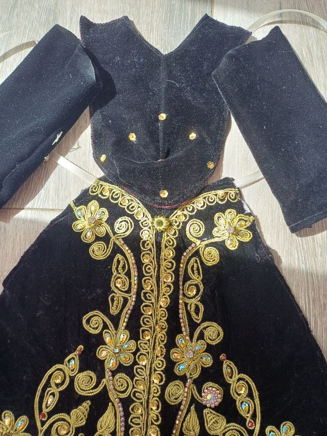 Saya bordada para virgen 50 cm