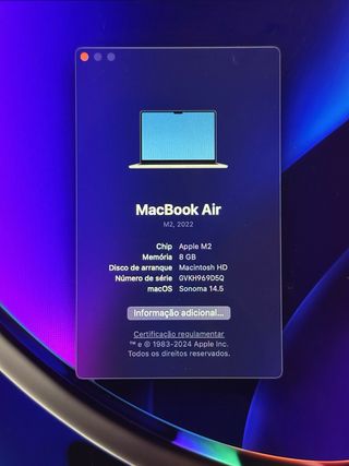Apple MacBook Air M2 2022 Starlight