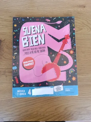 Libro Música y Danza 4 - Suena Bien
