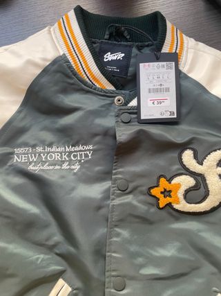 Chaqueta Bomber STWD bordada
