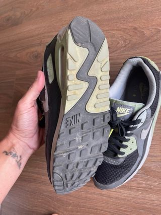 Zapatillas Nike Air Max 90 Negras y Verdes