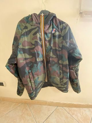 K-Way Giacca Mimetica Uomo/Donna