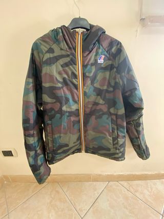 K-Way Giacca Mimetica Uomo/Donna