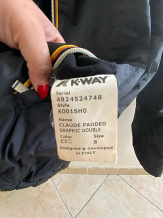 K-Way Giacca Mimetica Uomo/Donna