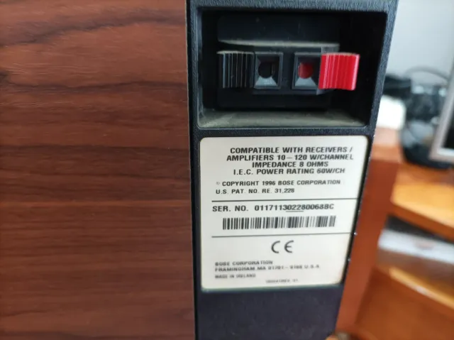 ALTAVOCES BOSE 201 SERIE IV