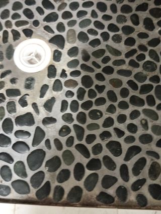 Alfombra de piedras decorativas