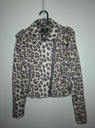 Chaqueta Estampado Leopardo