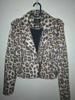 Chaqueta Estampado Leopardo