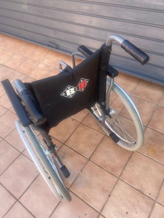 silla de ruedas plegable