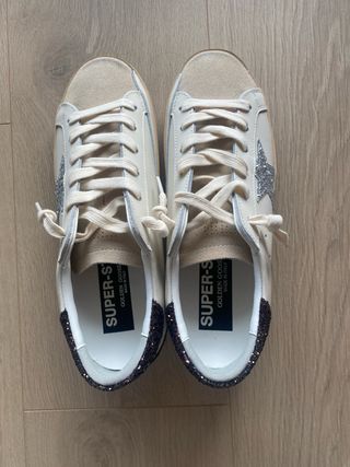 Golden Goose Sneakers Argento/Bianco