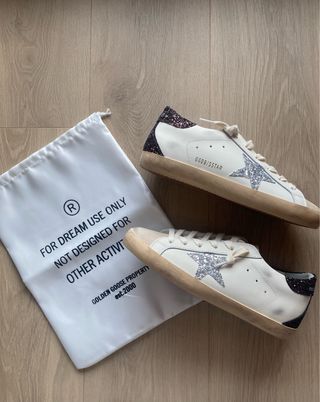 Golden Goose Sneakers Argento/Bianco