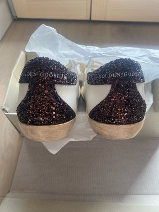 Golden Goose Sneakers Argento/Bianco