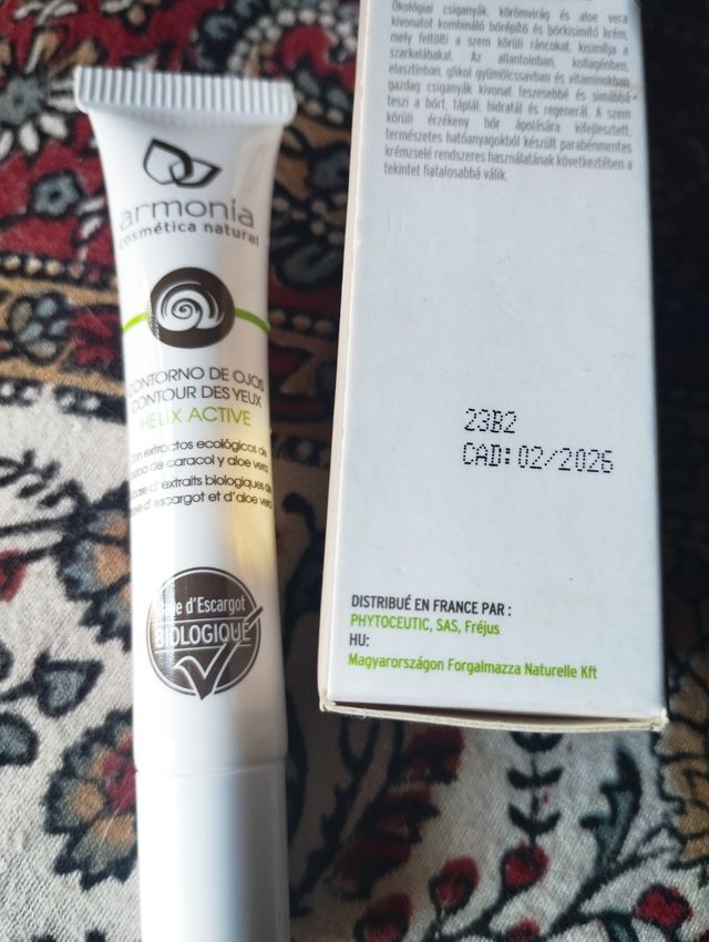 Contorno ojos Armonía con baba de