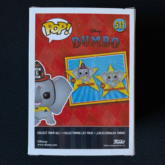 Funko Pop Fireman Dumbo 511 Disney