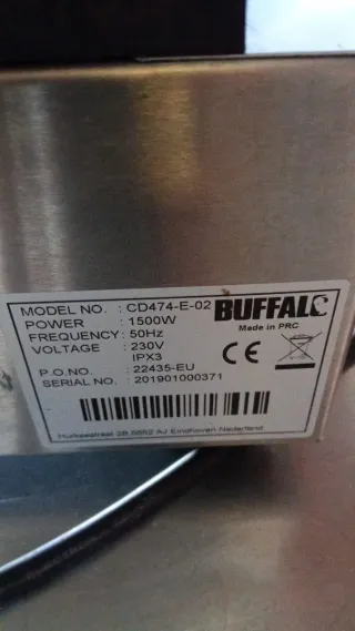 Plancha Eléctrica Buffalo