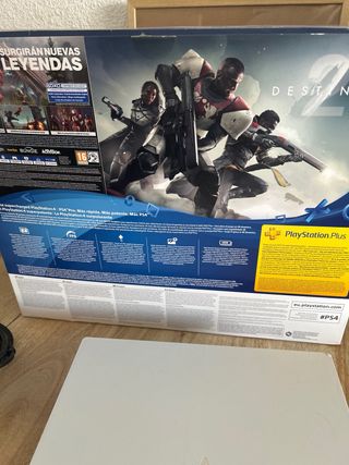 PS4 Pro 1TB Blanca + Caja Original Destiny