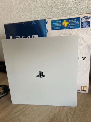 PS4 Pro 1TB Blanca + Caja Original Destiny