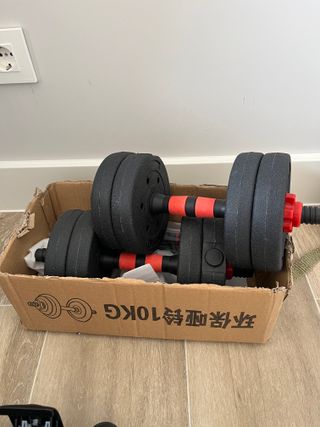Manubri regolabili da 20 kg