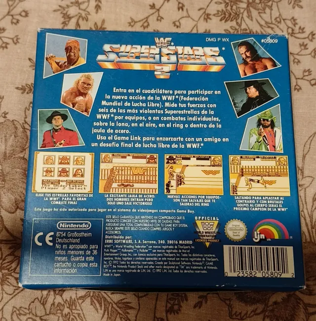 WF Superstars 2 Game Boy