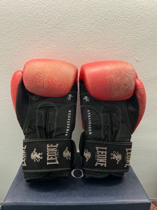 Guantes de Boxeo Leone 1947 Rojos