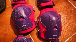 Protecciones Oxelo para patinar (rodilleras)