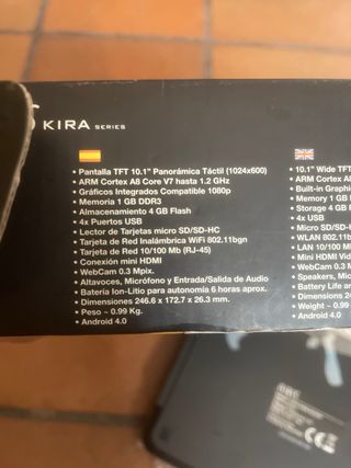 tablet portátil Airis