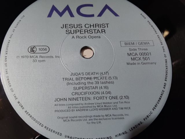 Vinilo Jesus Christ Superstar Musical