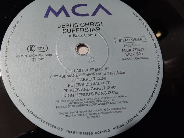 Vinilo Jesus Christ Superstar Musical