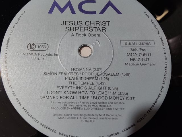 Vinilo Jesus Christ Superstar Musical