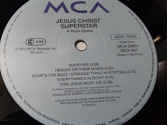 Vinilo Jesus Christ Superstar Musical