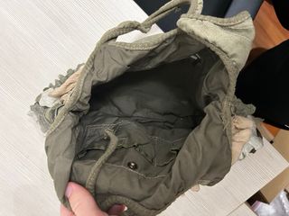 Borsa Camomilla mimetica con frange