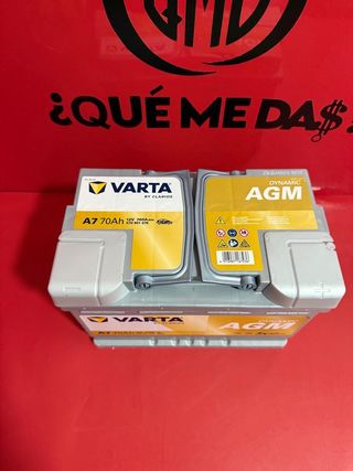 Batería Coche Varta A7 70Ah AGM