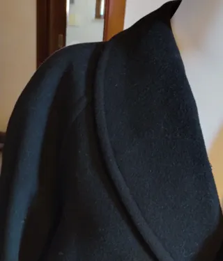 Cappotto uomo nero