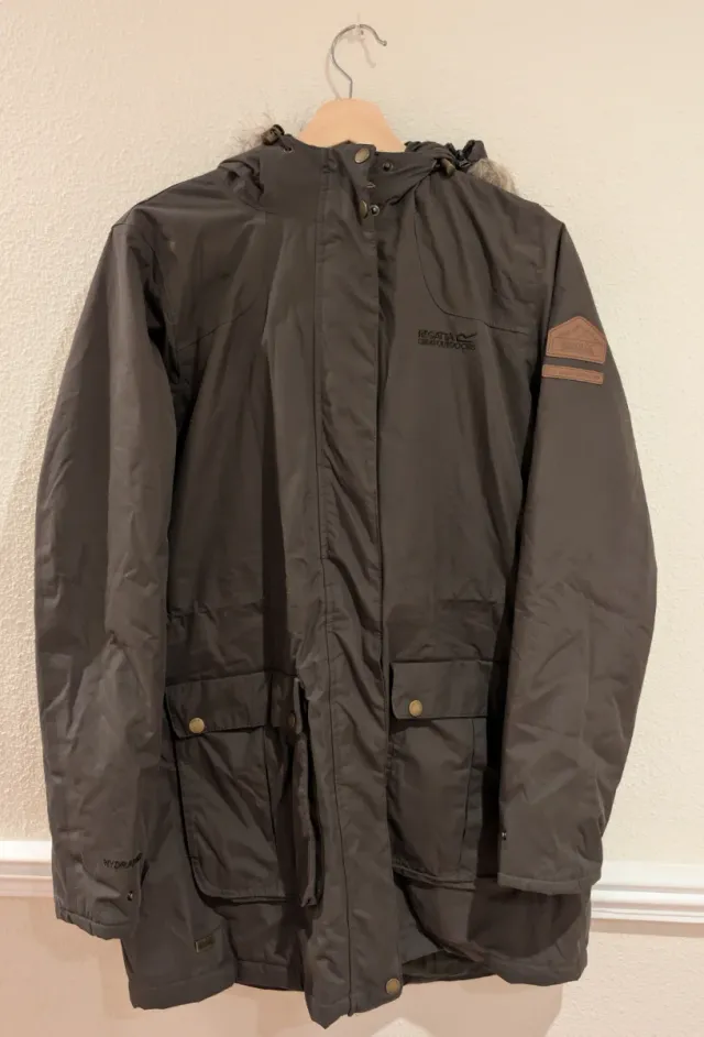 Abrigo Regatta Great Outdoors Talla 38 Verde Oliva