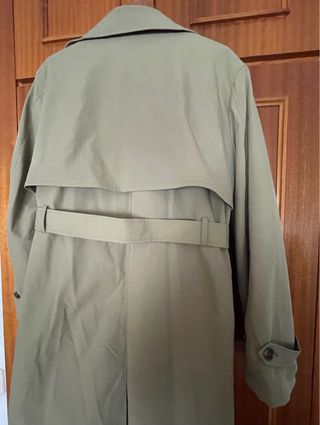 Gabardina America Today Verde Oliva/Beige Talla M