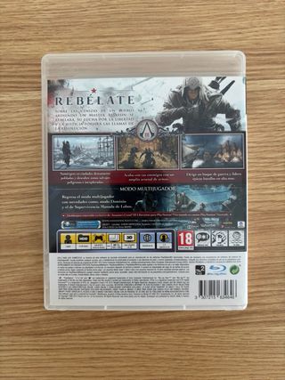 Assassin's Creed III PS3