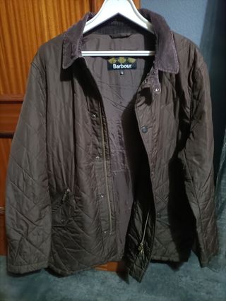 Chaqueta Barbour acolchada marrón XL