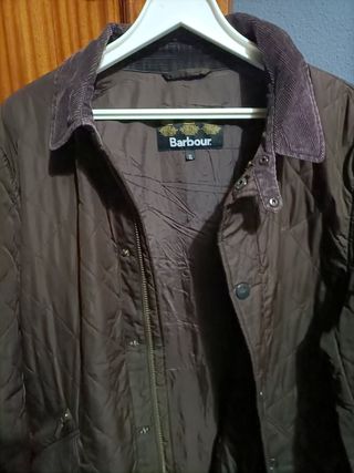 Chaqueta Barbour acolchada marrón XL
