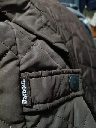 Chaqueta Barbour acolchada marrón XL