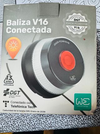 Baliza V16 LED Señalización Emergencia