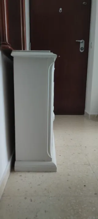 Aparador entradita mármol y madera