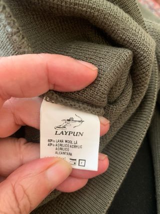Chaqueta Laypun Verde Talla 52