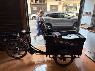 Triciclo Eléctrico Cargobike Negro