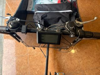Triciclo Eléctrico Cargobike Negro