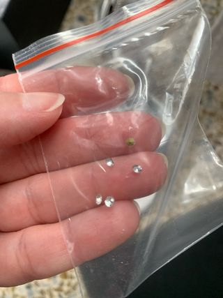 Sandalias tacón Uterqüe plateadas