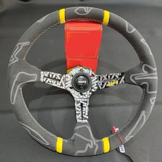 Volante MOMO deportivo negro