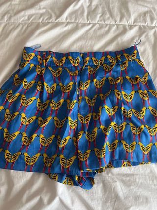 Camisa y pantalón Verano Mujer Estampado Loros