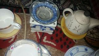 Juego de café antiguo